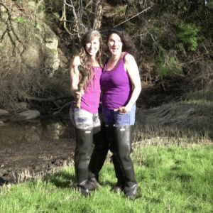 Hunter Waders Find Some Mud