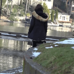 At the lake Svetlana - May