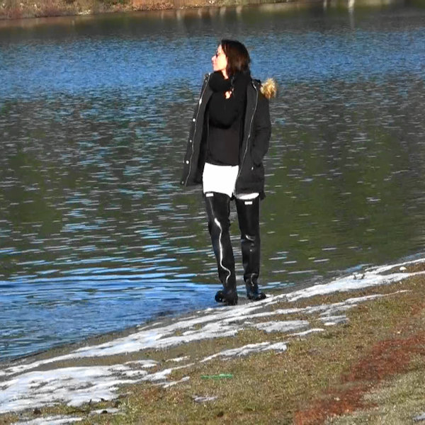 At the lake Svetlana-May