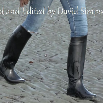 Svetlana-May in Rubber Riding Boots