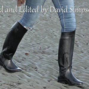 Svetlana-May in Rubber Riding Boots